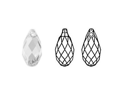 Swarovski Tropfen 6010